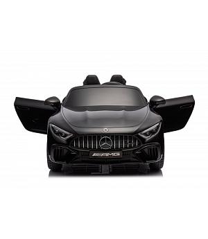 Coche infantil batería 2 plazas, 12v, Mercedes SL63, negro, 2 motores,   INDA405-AC-DKSL63BLACK